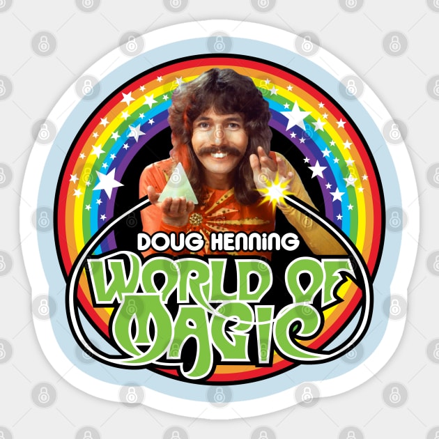 Doug Henning Magic Sticker by Chewbaccadoll